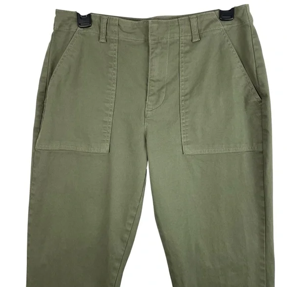 Outerknown | Green Westbound Utility Ankle Pants - Picture 2 of 8